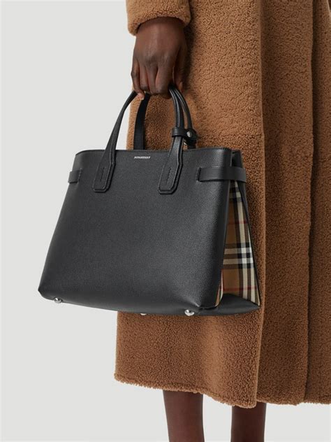 burberry banner house check|burberry banner house check leather.